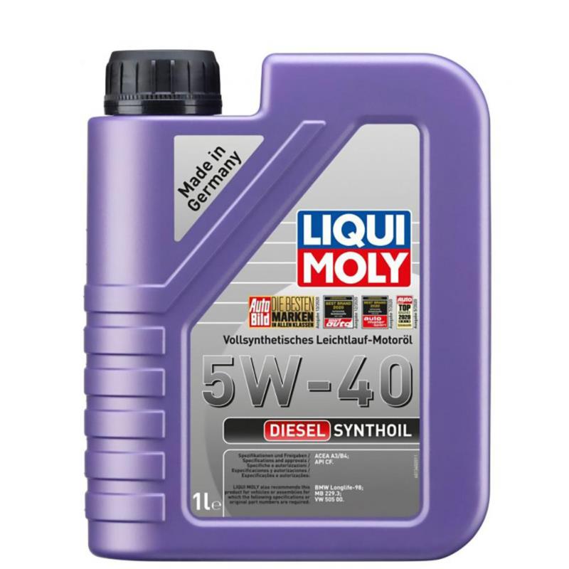 LIQUI MOLY Diesel Synthoil 5w40 1L 1340 - w pełni syntetyczny olej silnikowy | Sklep online Galonoleje.pl