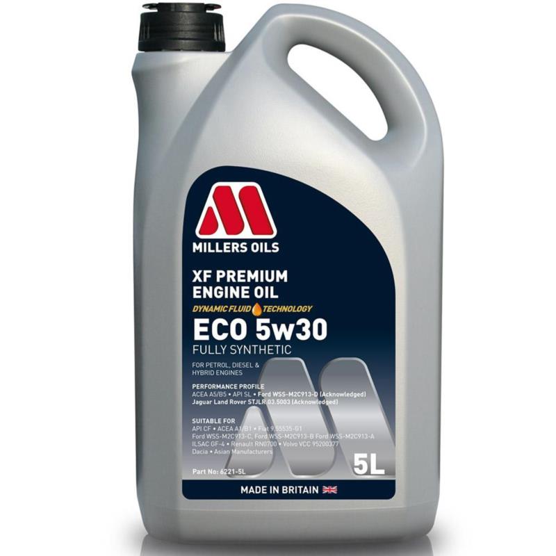 MILLERS OILS XF Premium Eco 5w30 5L - olej silnikowy | Sklep online Galonoleje.pl