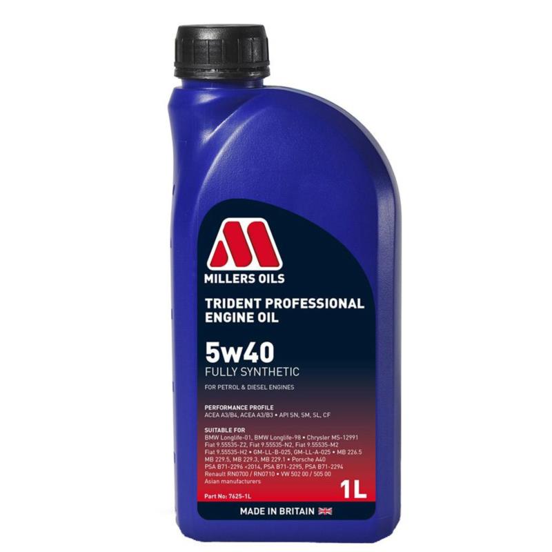 MILLERS OILS Trident Professional 5w40 1L - olej silnikowy | Sklep online Galonoleje.pl