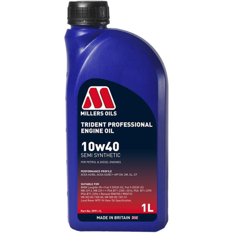 MILLERS OILS Trident Professional 10w40 1L - olej silnikowy | Sklep online Galonoleje.pl