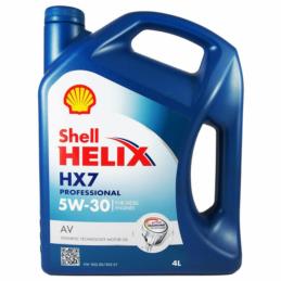 SHELL Helix HX7 Professional AV 5W30 4L - półsyntetyczny olej silnikowy | Sklep online Galonoleje.pl