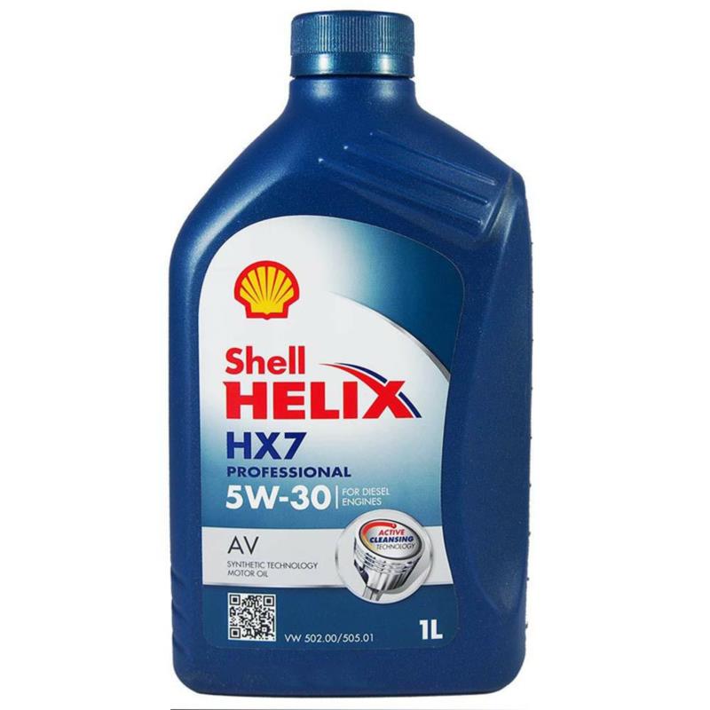SHELL Helix HX7 Professional AV 5W30 1L - półsyntetyczny olej silnikowy | Sklep online Galonoleje.pl