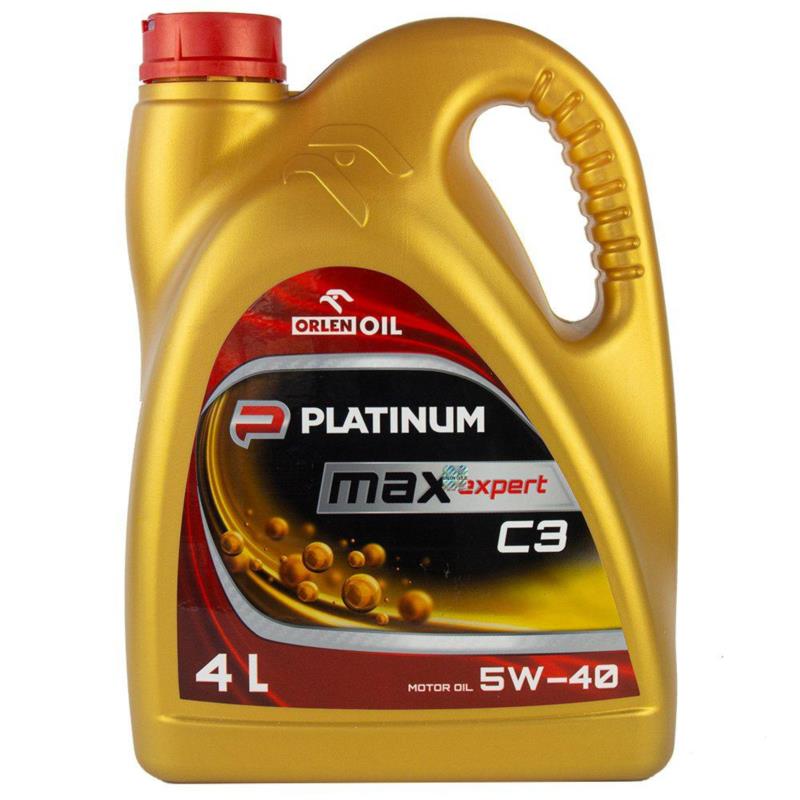 PLATINUM Max Expert C3 5W40 4L - syntetyczny olej silnikowy | Sklep online Galonoleje.pl