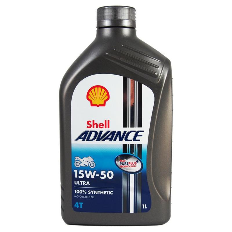 SHELL Advance Ultra 4T 15W50 1L - syntetyczny olej motocyklowy | Sklep online Galonoleje.pl