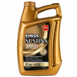 ENEOS Sustina 5W40 4L - japoński syntetyczny olej silnikowy | Sklep online Galonoleje.pl