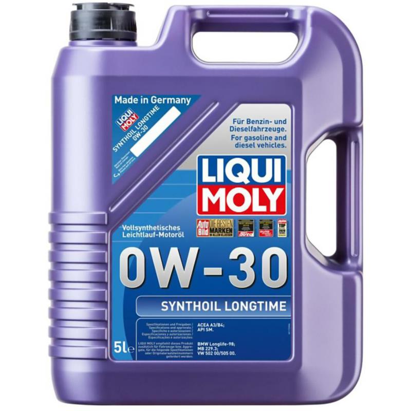 LIQUI MOLY Synthoil Longtime 0w30 5L 8977 - w pełni syntetyczny olej silnikowy | Sklep online Galonoleje.pl