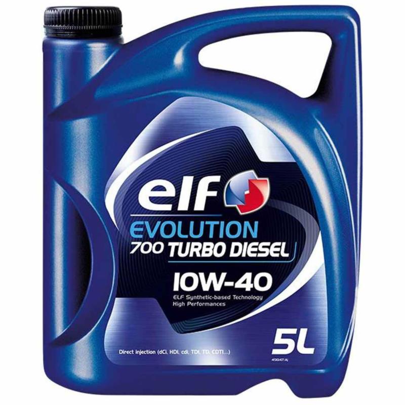 ELF Evolution 700 STI Turbo Diesel 10W40 5L - półsyntetyczny olej silnikowy | Sklep online Galonoleje.pl