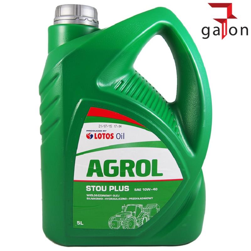 LOTOS Agrol STOU Plus 10W40 5L - olej hydrauliczno-przekładniowo-silnikowy | Sklep online Galonoleje.pl