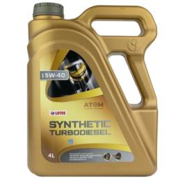 LOTOS Synthetic Turbo Diesel 5W40 4L - syntetyczny olej silnikowy | Sklep online Galonoleje.pl