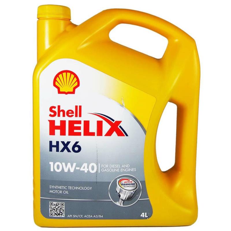 SHELL Helix HX6 10W40 4L - mineralny olej silnikowy | Sklep online Galonoleje.pl