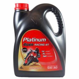 PLATINUM Rider Racing 4T 5W40 4L - syntetyczny olej motocyklowy | Sklep online Galonoleje.pl