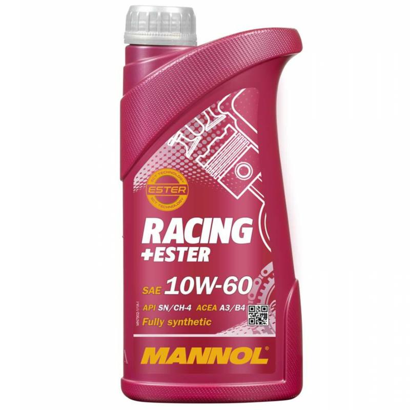 MANNOL Racing +Ester 10W60 1L 7902 - syntetyczny olej silnikowy | Sklep online Galonoleje.pl