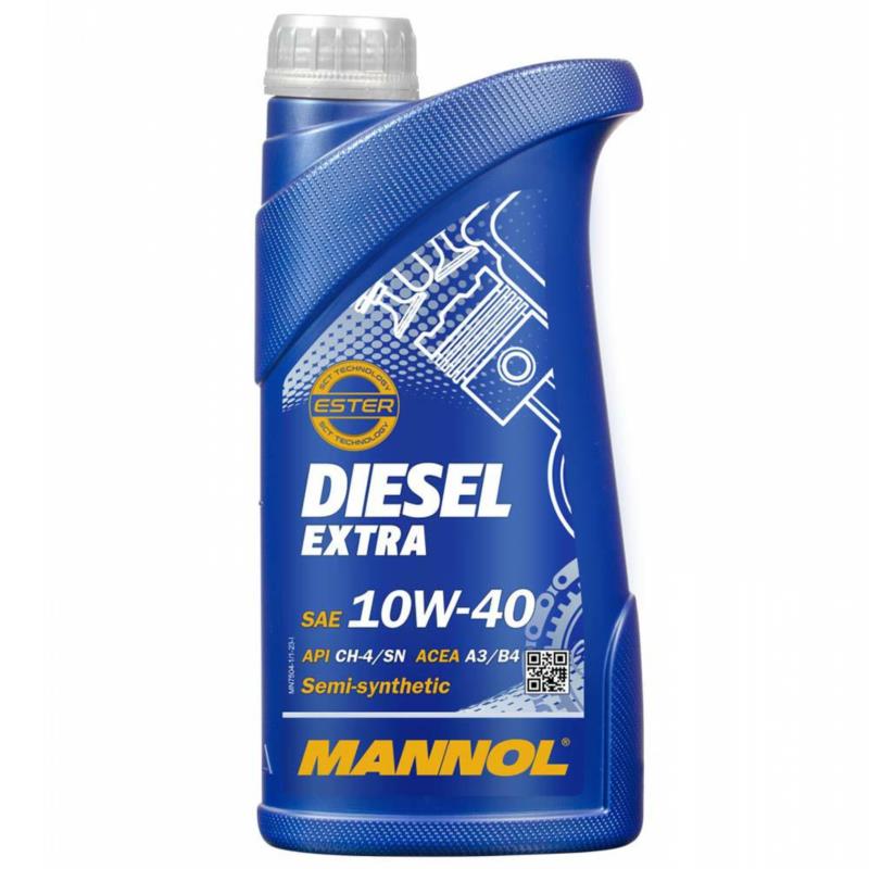 MANNOL Diesel Extra 10W40 1L 7504 - olej silnikowy | Sklep online Galonoleje.pl