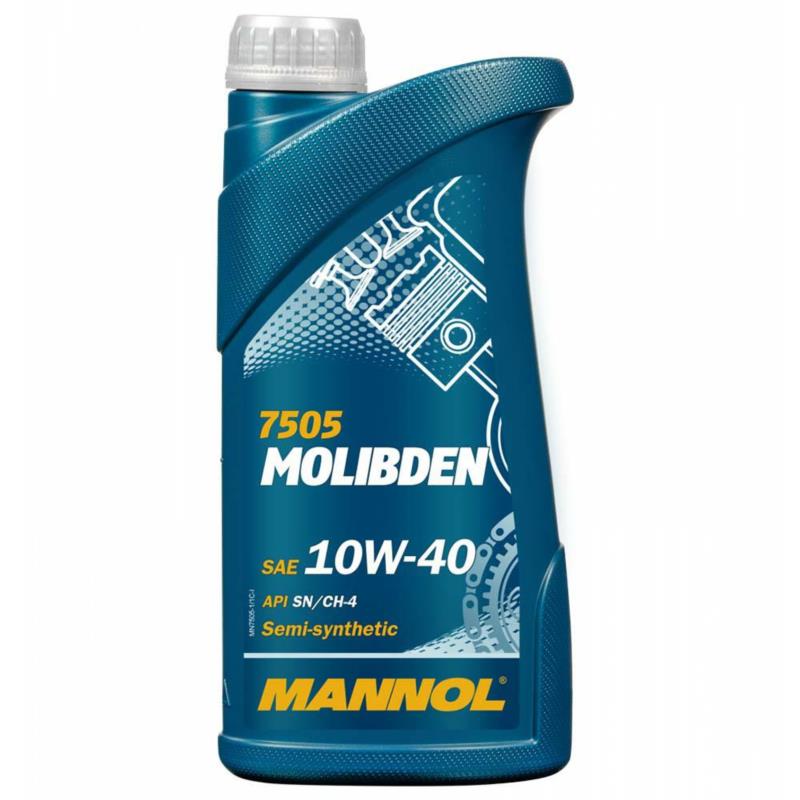 MANNOL Molibden 10W40 1L 7505 - półsyntetyczny olej silnikowy | Sklep online Galonoleje.pl