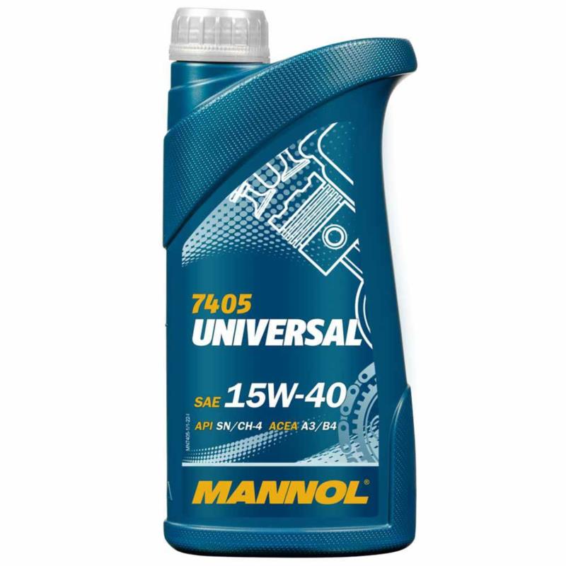 MANNOL Universal 15W40 1L 7405 - mineralny olej silnikowy | Sklep online Galonoleje.pl