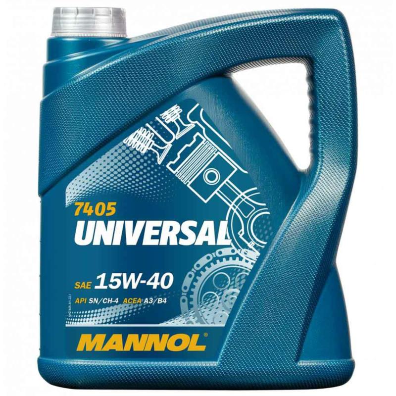 MANNOL Universal 15W40 4L 7405 - mineralny olej silnikowy | Sklep online Galonoleje.pl
