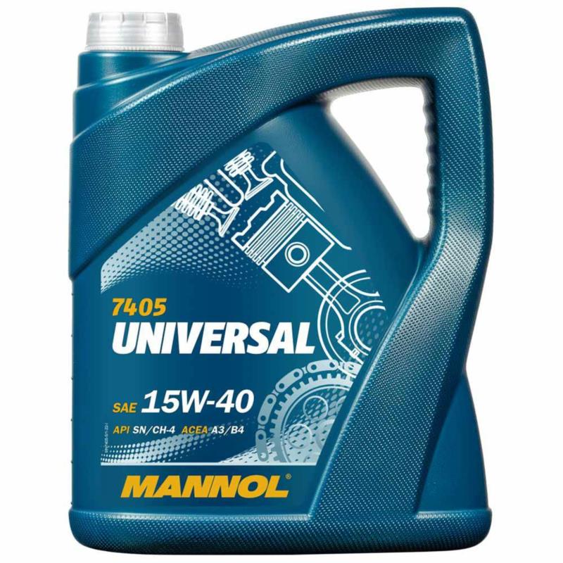 MANNOL Universal 15W40 5L 7405 - mineralny olej silnikowy | Sklep online Galonoleje.pl