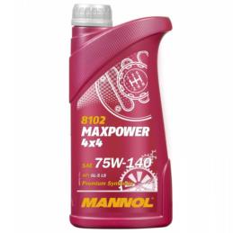 MANNOL Maxpower 4x4 75W140 GL5 LS 1L | Sklep online Galonoleje.pl