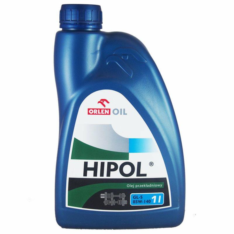 ORLEN Hipol GL5 85W140 1L - olej przekładniowy do skrzyni biegów manualnej i mostu | Sklep online Galonoleje.pl