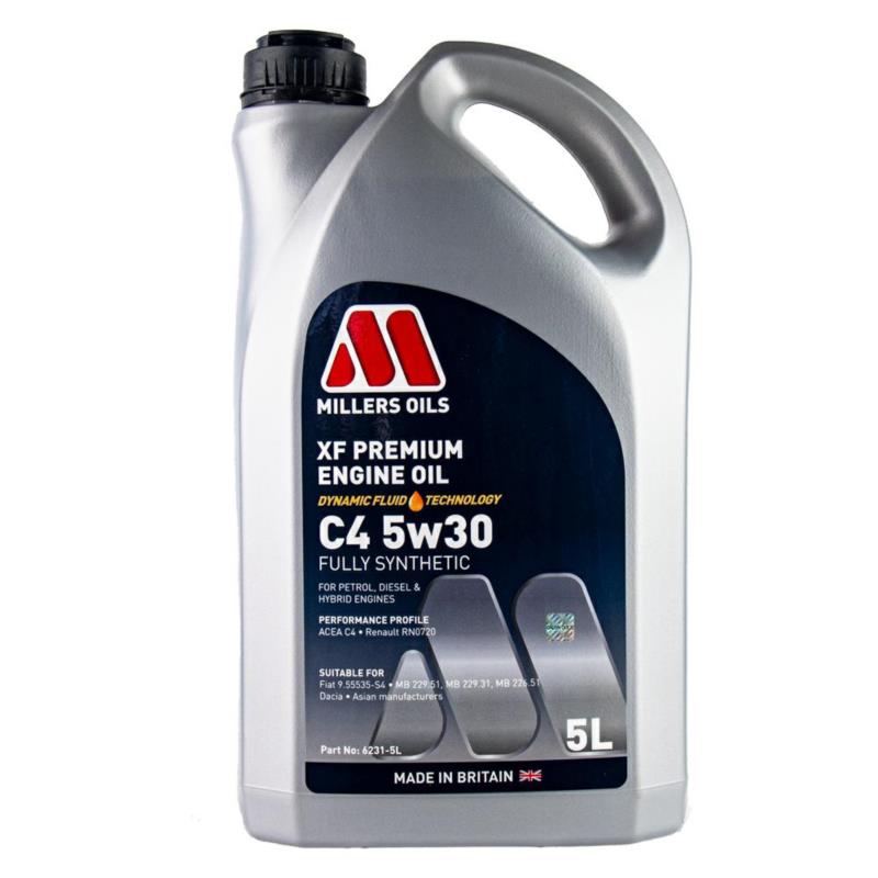 MILLERS OILS XF Premium C4 5w30 5L - olej silnikowy | Sklep online Galonoleje.pl