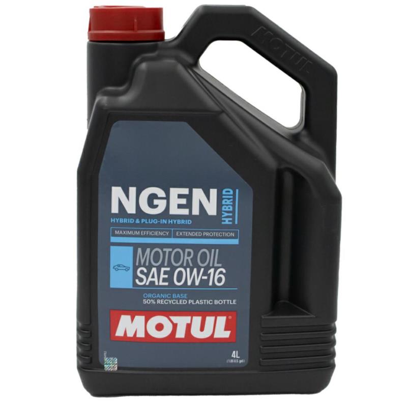 MOTUL Hybrid NGen 0w16 4L - syntetyczny olej silnikowy do hybryd | Sklep online Galonoleje.pl