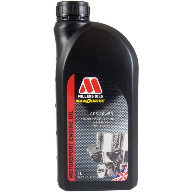 MILLERS OILS Motorsport CFS 10w50 1L - W pełni syntetyczny olej na bazie potrójnych estrów | Sklep online Galonoleje.pl