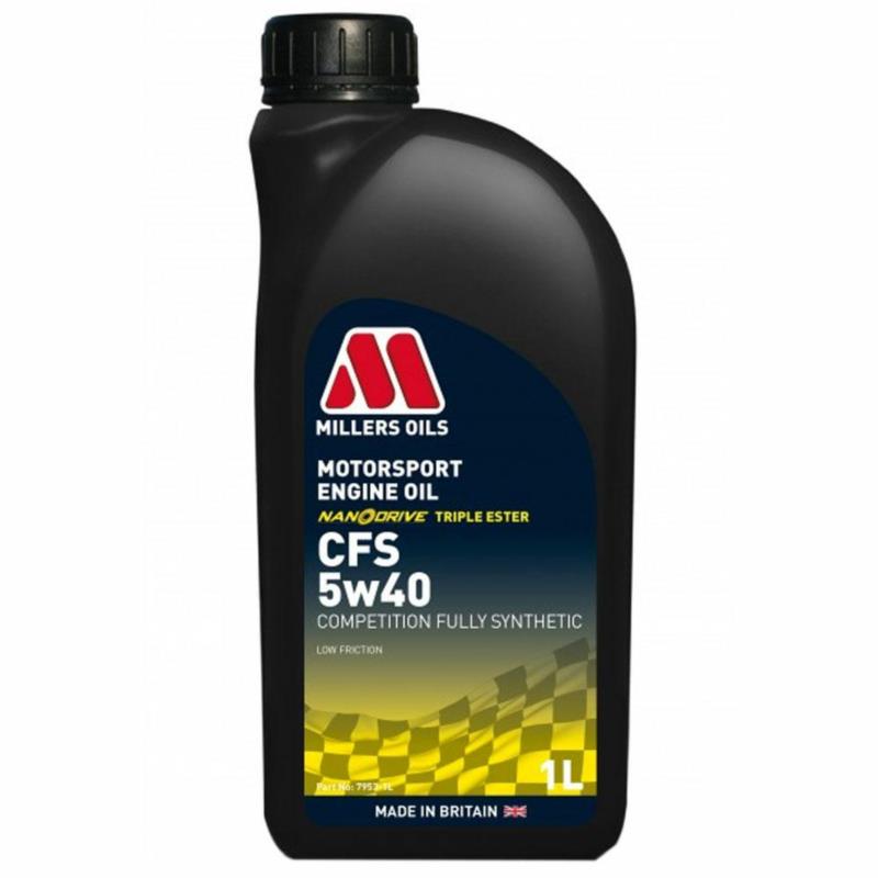 MILLERS OILS Motorsport CFS 5w40 1L - W pełni syntetyczny olej na bazie potrójnych estrów | Sklep online Galonoleje.pl