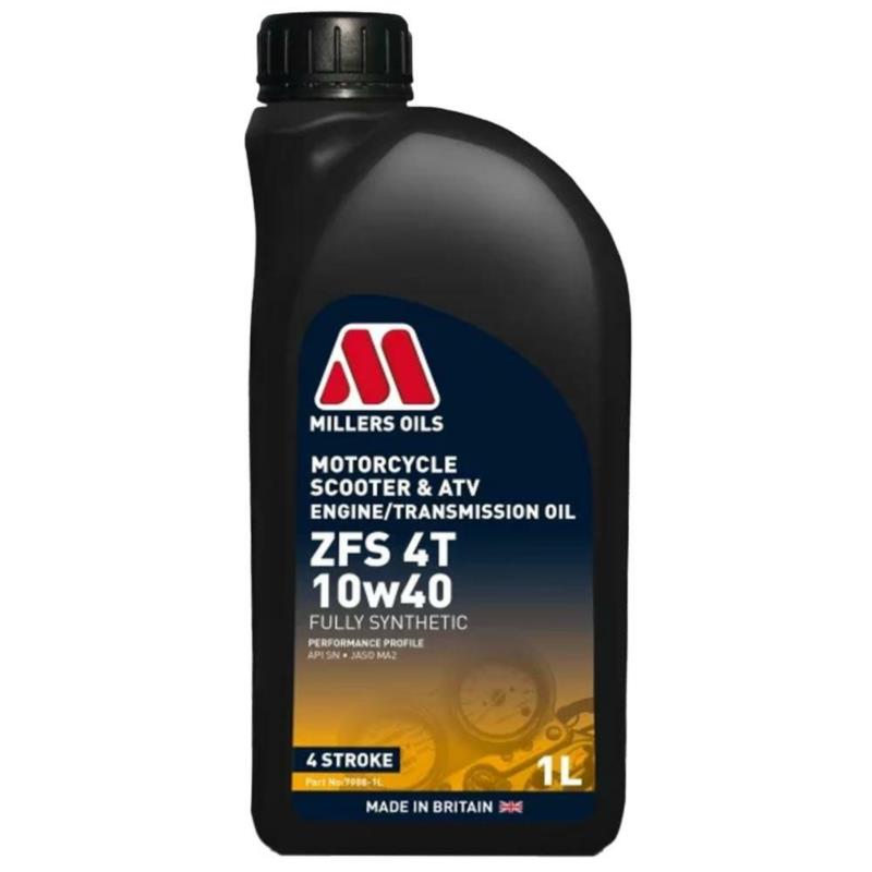 MILLERS OILS ZFS 4T 10w40 1L - w pełni syntetyczny olej silnikowy | Sklep online Galonoleje.pl