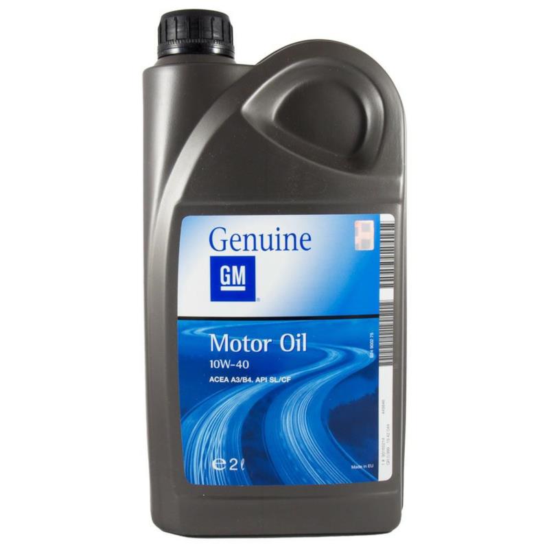GM Genuine Motor Oil 10W40 2L - oryginalny olej silnikowy OEM | Sklep online Galonoleje.pl