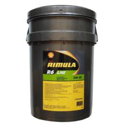 SHELL Rimula R6 LME 5W30 20L - syntetyczny olej silnikowy do samochodów ciężarowych | Sklep online Galonoleje.pl