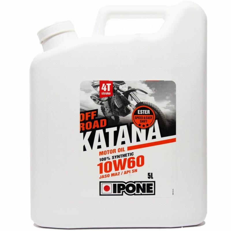 IPONE Katana Off Road 10W60 5L - syntetyczny olej motocyklowy | Sklep online Galonoleje.pl