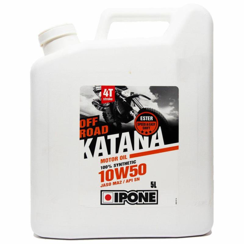 IPONE Katana Off Road 10W50 5L - syntetyczny olej motocyklowy | Sklep online Galonoleje.pl