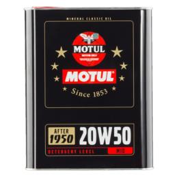 MOTUL Classic Oil 20w50 2L - mineralny olej to aut zabytkowych | Sklep online Galonoleje.pl