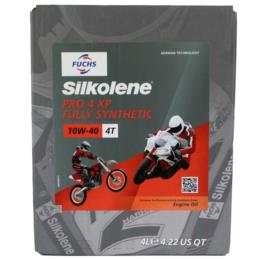 FUCHS Silkolene Pro 4 XP 10w40 4L - olej motocyklowy syntetyczny | Sklep online Galonoleje.pl