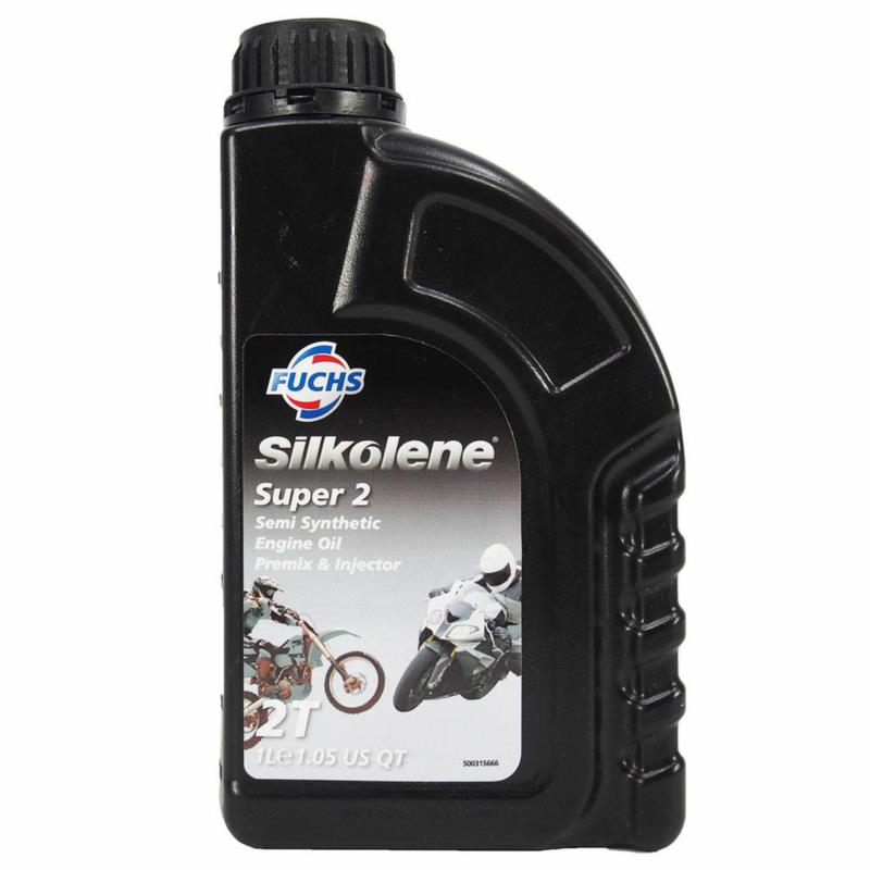 FUCHS Silkolene Super 2 2T 1L - półsyntetyczny motocyklowy olej do mieszanki do dwusuwa | Sklep online Galonoleje.pl