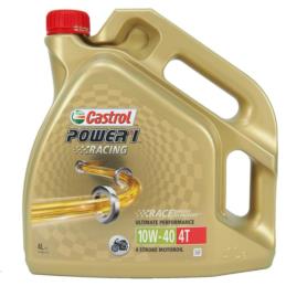 CASTROL Power 1 Racing 4T 10w40 4L - syntetyczny olej motocyklowy | Sklep online Galonoleje.pl