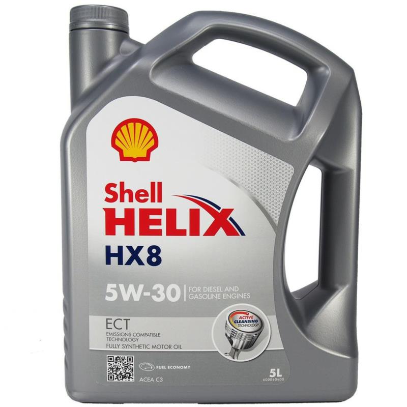 SHELL Helix ECT HX8 5W30 5L 504/507 - syntetyczny olej silnikowy | Sklep online Galonoleje.pl