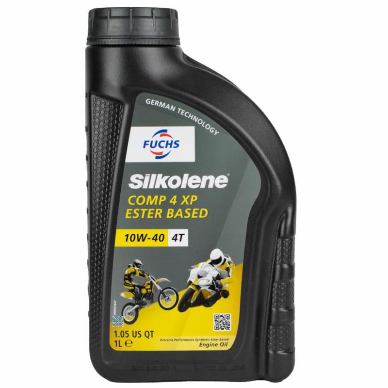 FUCHS Silkolene Comp 4 10w40 1L - olej motocyklowy półsyntetyczny | Sklep online Galonoleje.pl