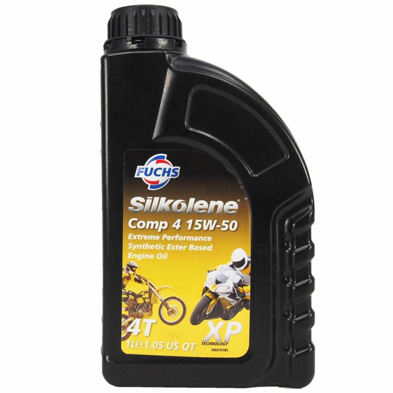 FUCHS Silkolene Comp 4 15w50 1L - olej motocyklowy półsyntetyczny | Sklep online Galonoleje.pl