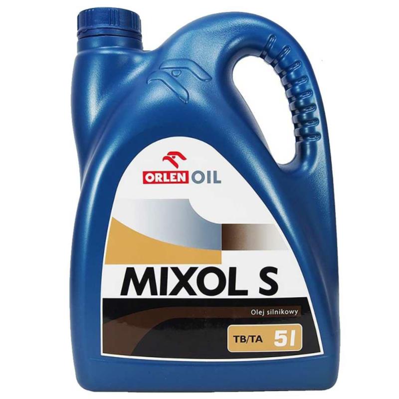ORLEN Mixol S 5L - mineralny olej silnikowy do mieszanki do dwusuwa | Sklep online Galonoleje.pl