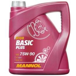 MANNOL Basic Plus 75W90 4L - olej przekładniowy do skrzyni biegów manualnej | Sklep online Galonoleje.pl