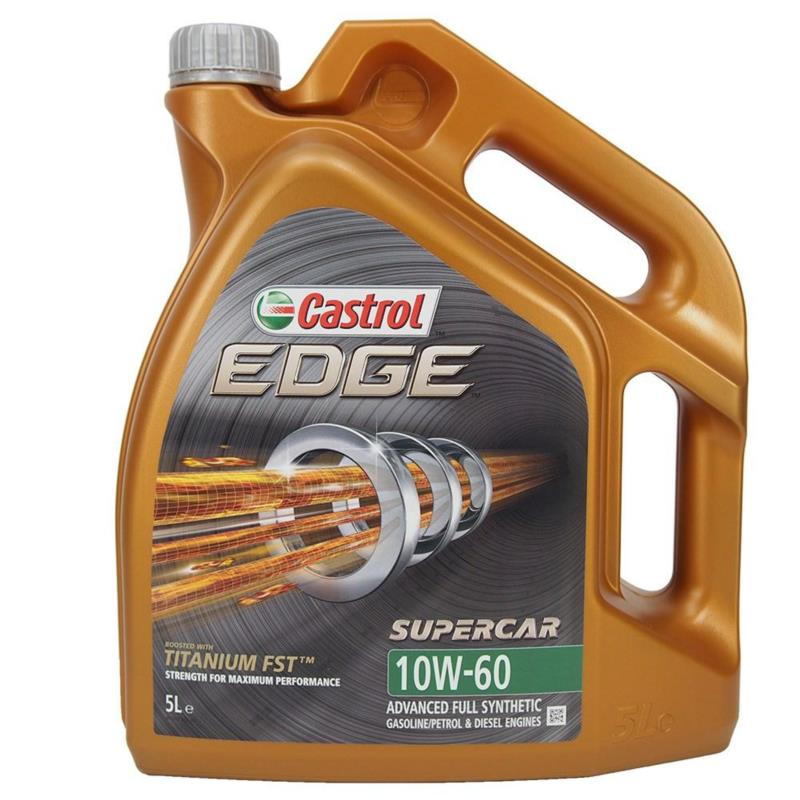 CASTROL Edge Titanium Supercar 10w60 5L - olej silnikowy do aut sportowych | Sklep online Galonoleje.pl