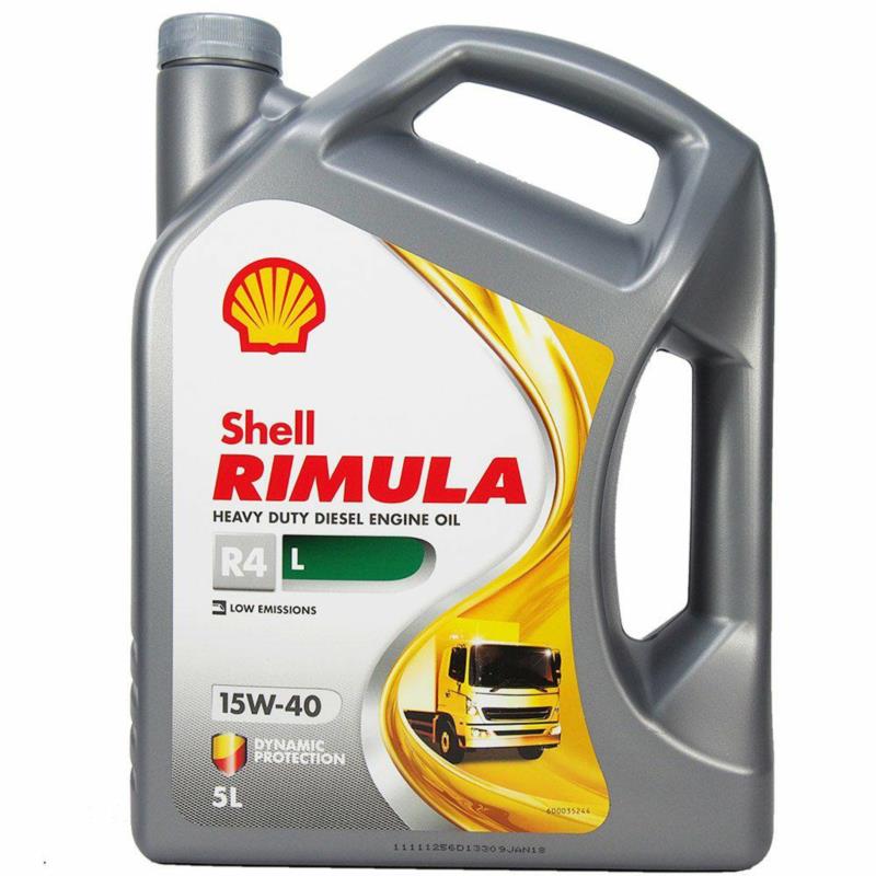 SHELL Rimula R4 L 15W40 5L - syntetyczny olej silnikowy do samochodów ciężarowych | Sklep online Galonoleje.pl