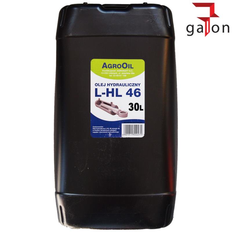 AGROOIL HYDROL L-HL 46 30L - olej hydrauliczny | Sklep online Galonoleje.pl