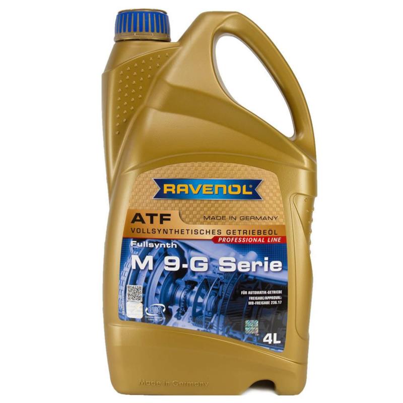 RAVENOL ATF M 9-G 4L - olej przekładniowy do skrzyni biegów automatycznej | Sklep online Galonoleje.pl