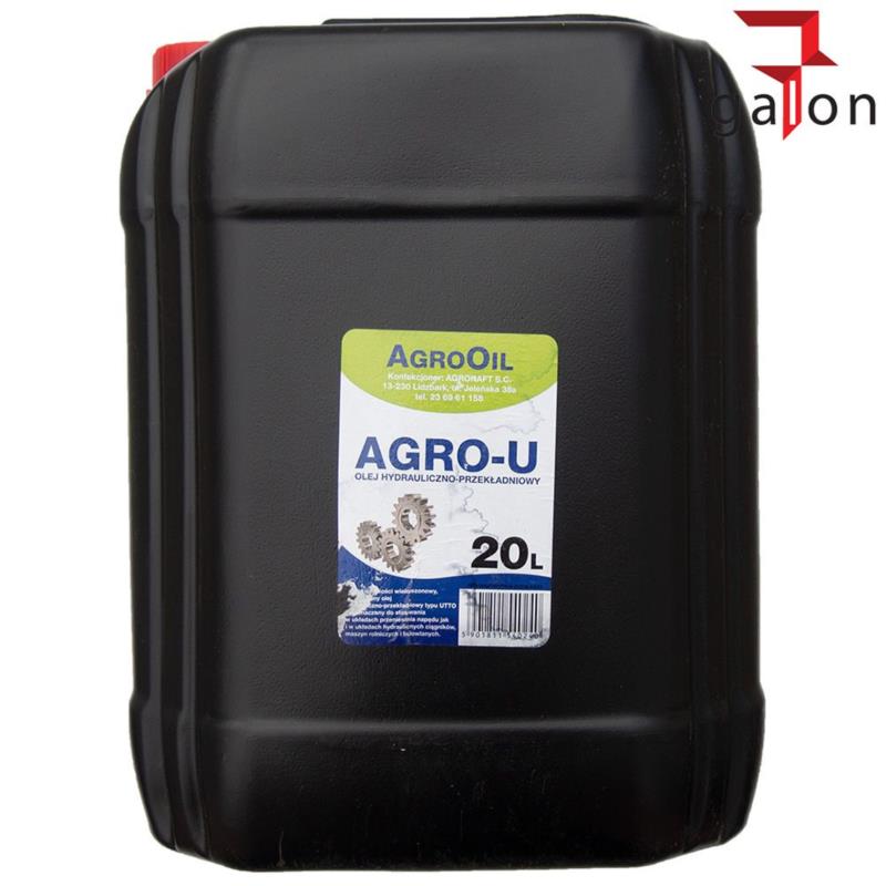 AGROOIL AGRO U 20L - olej hydrauliczno-przekładniowy | Sklep online Galonoleje.pl