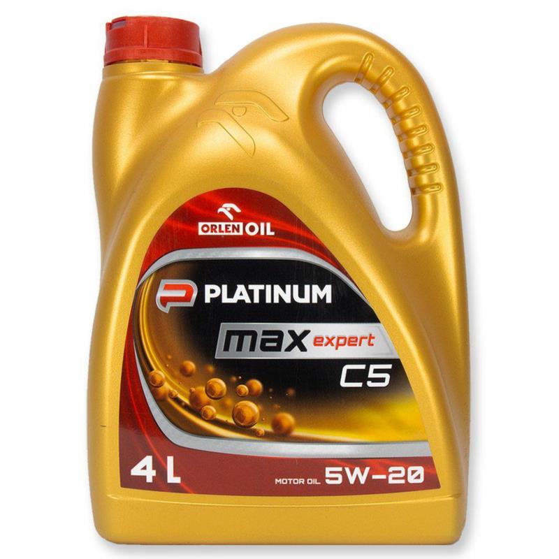 PLATINUM Max Expert C5 5W20 4L - syntetyczny olej silnikowy | Sklep online Galonoleje.pl