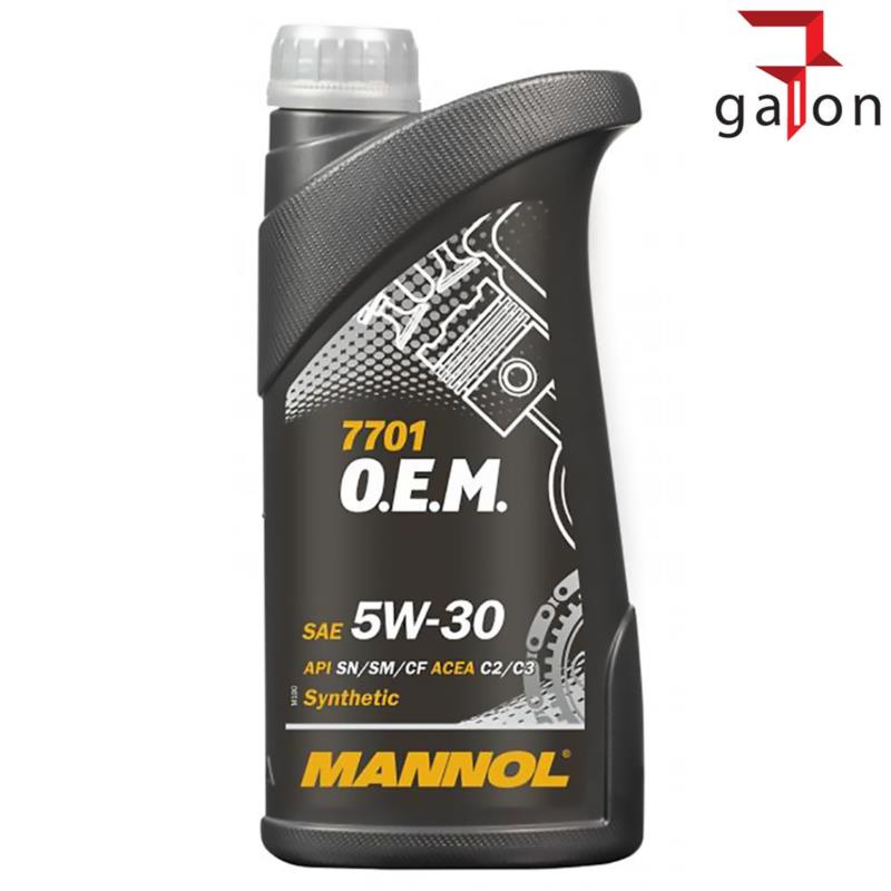 MANNOL OEM 7701 Opel/Chevrolet 5W30 1L - syntetyczny olej silnikowy | Sklep online Galonoleje.pl