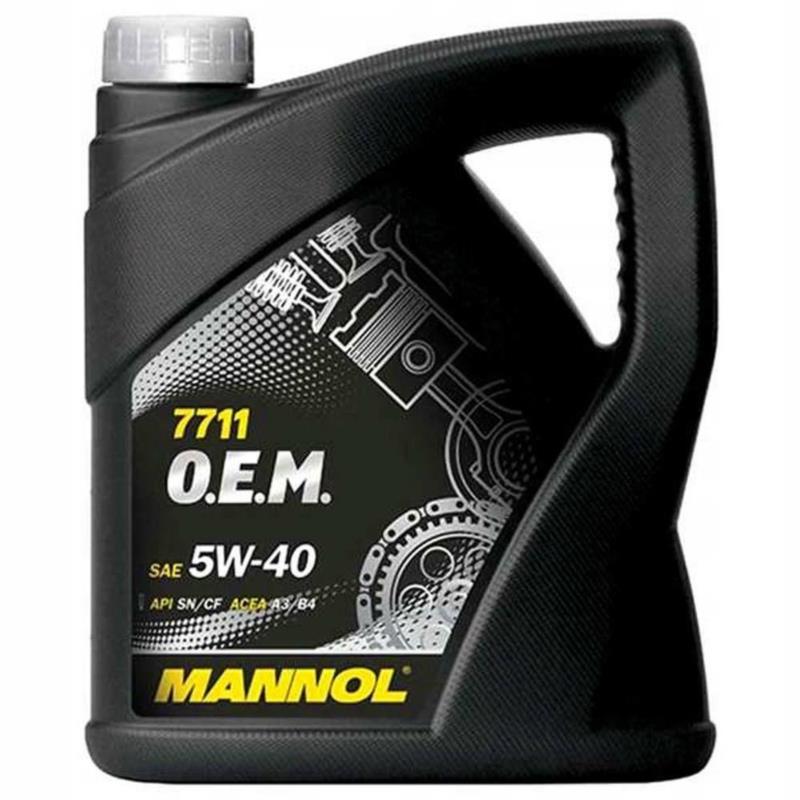 MANNOL OEM 7711 Daewoo/GM 5W40 4L - syntetyczny olej silnikowy | Sklep online Galonoleje.pl