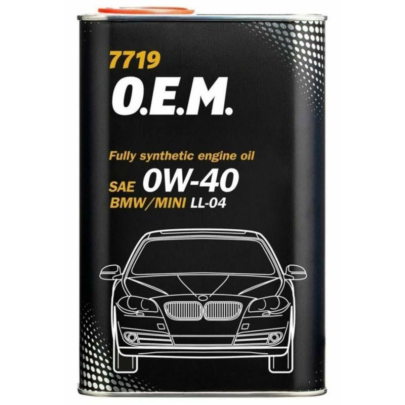 MANNOL OEM 7719 BMW/Mini 0W40 1L - syntetyczny olej silnikowy | Sklep online Galonoleje.pl